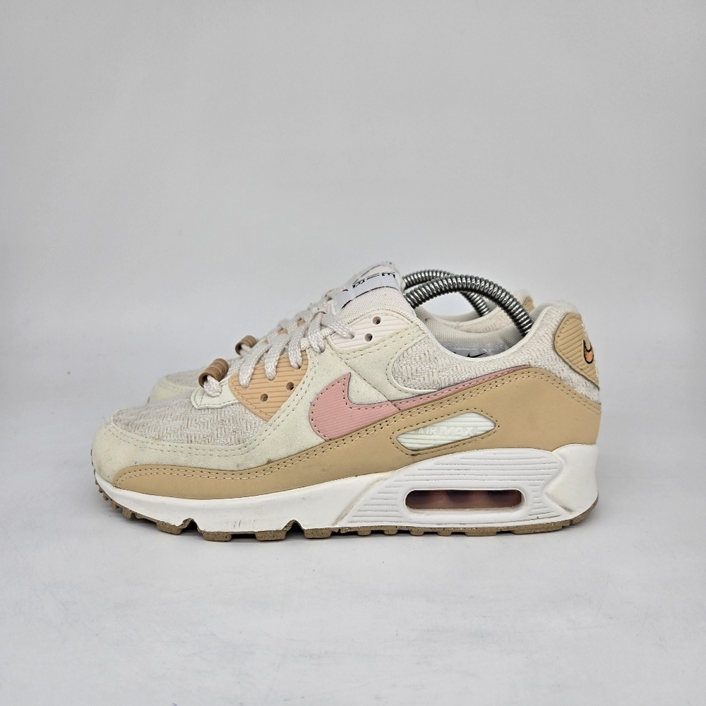 Nike Air Max 90 SE Sun Club Sail Arctic Orange Women's Shoes Size 7